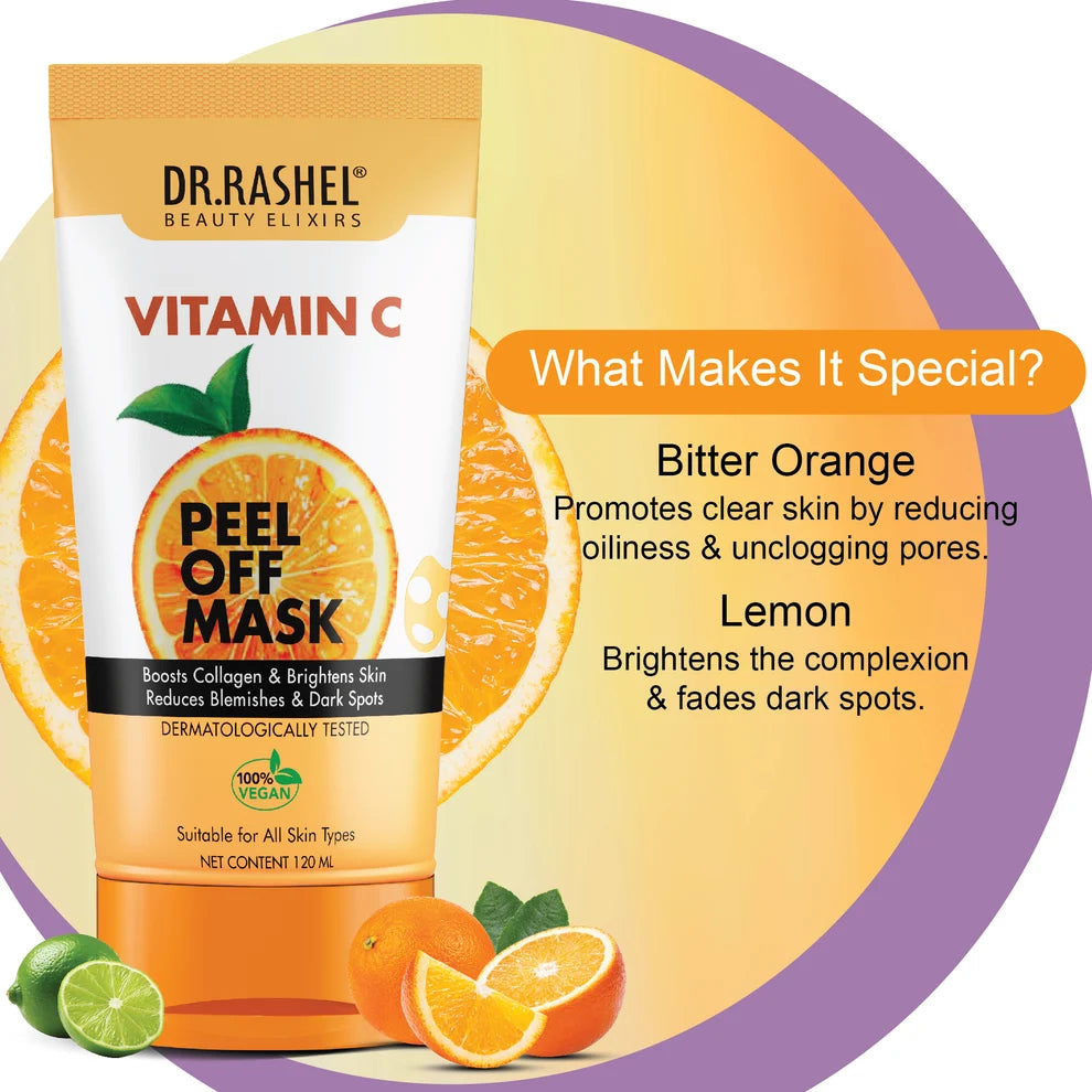DR.RASHEL Beauty Elixirs Peel Off Mask – Vitamin C 120ml