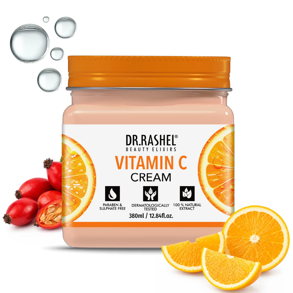Dr.rashel Beauty Elixirs Face & Body Cream 380 Ml - Vitamin C