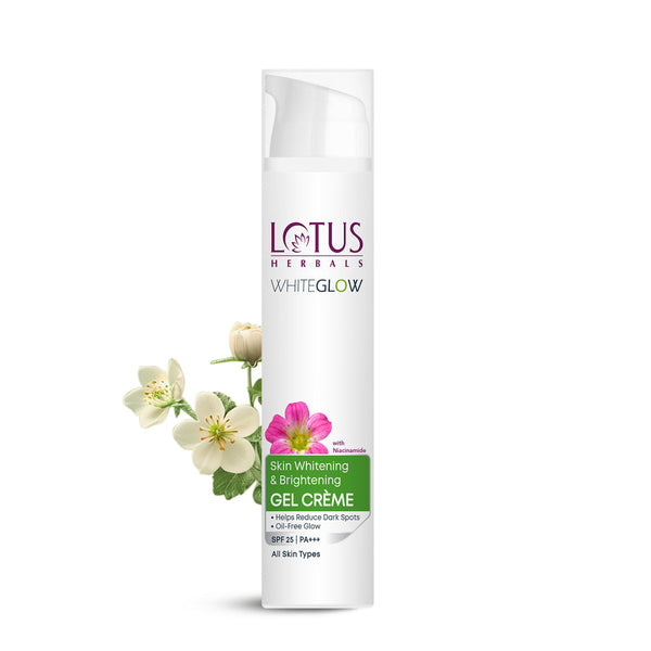 Lotus WG Skin Whitening Brightening Gel Creme SPF25 15g
