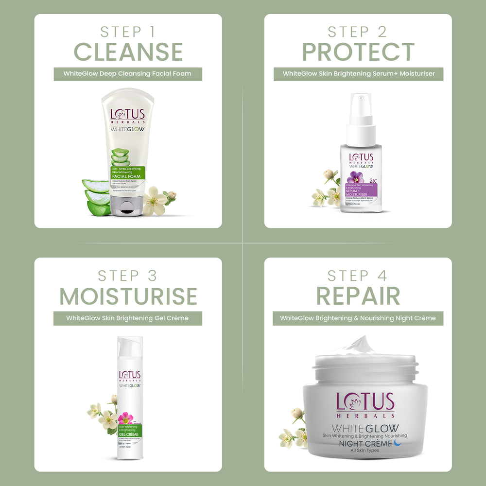 Lotus WG Skin Whitening Brightening Gel Creme SPF25 15g