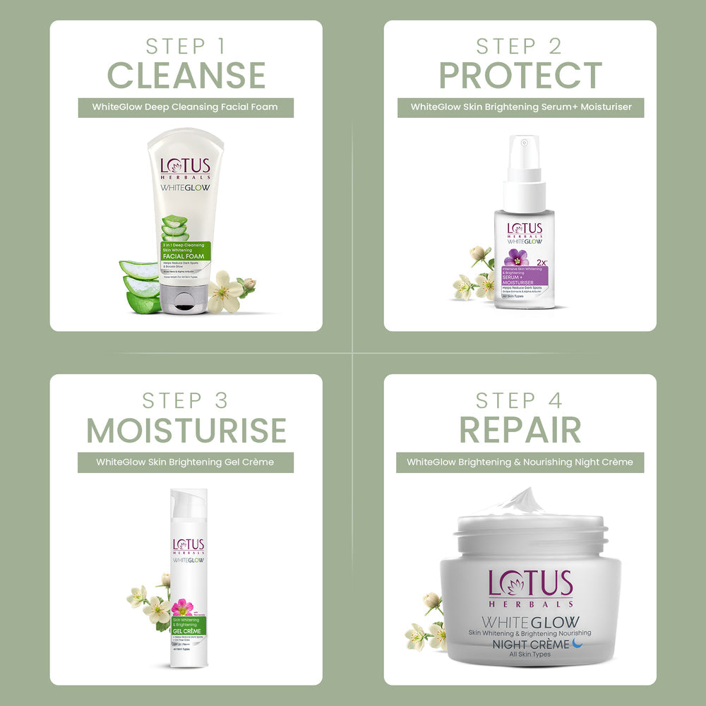 Lotus WG Skin Whitening Brightening Gel Creme SPF25 15g