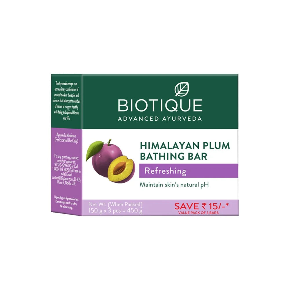 Biotique Bio-Himalayan Plum Body Cleanser 150g