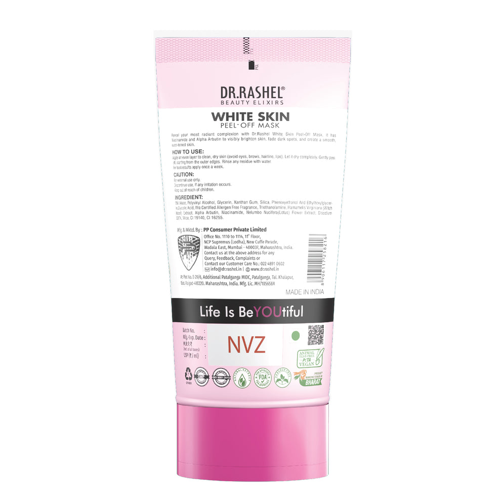 DR.RASHEL Beauty Elixirs Peel Off Mask – White Skin 120ml