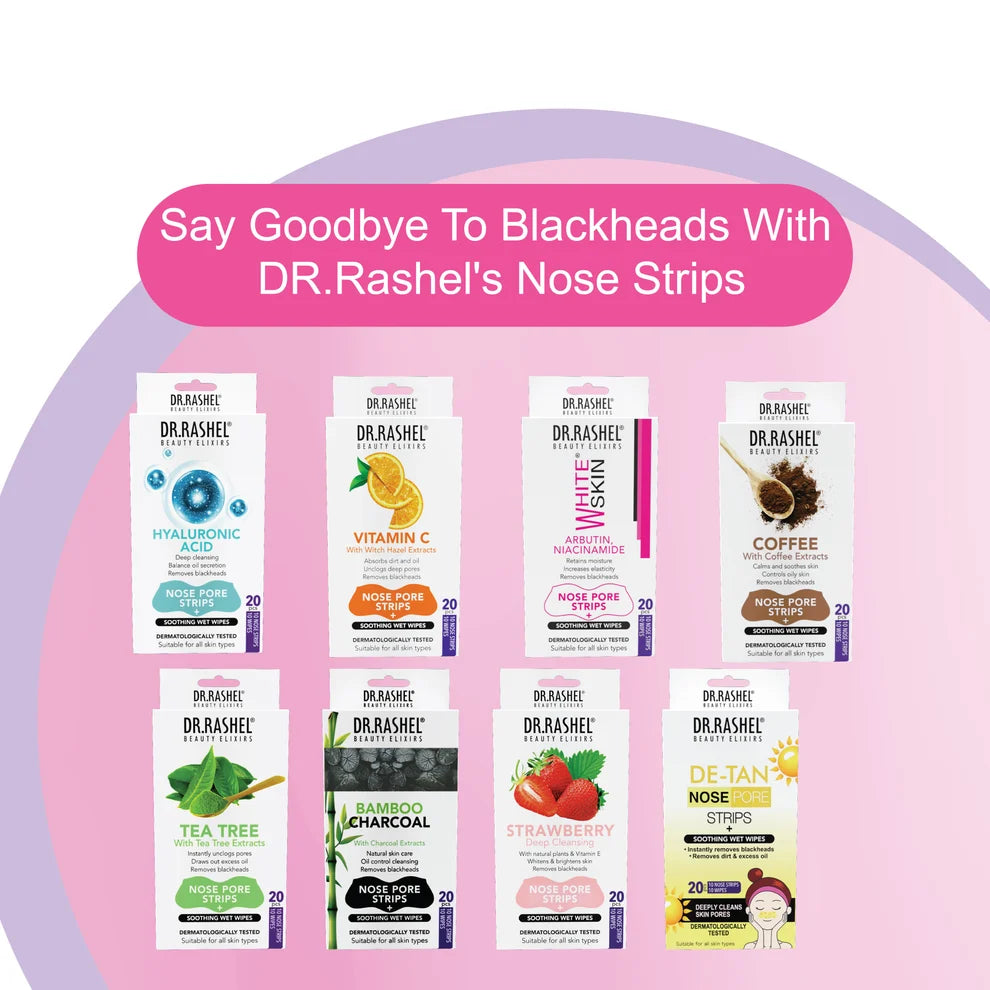 DR.RASHEL Beauty Elixirs Nose Pore Strips – White Skin 10 Strips