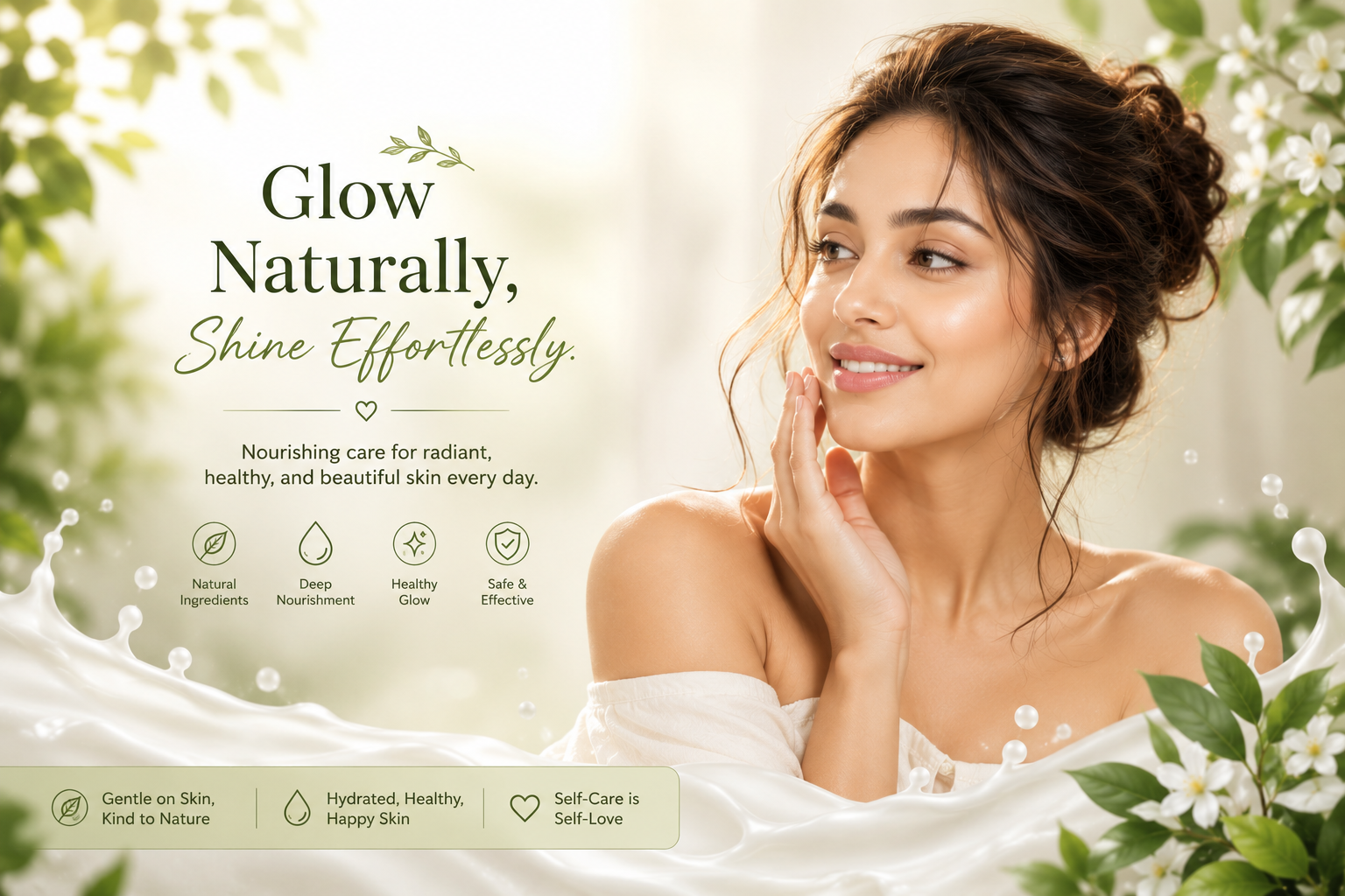 Glowing skin tips