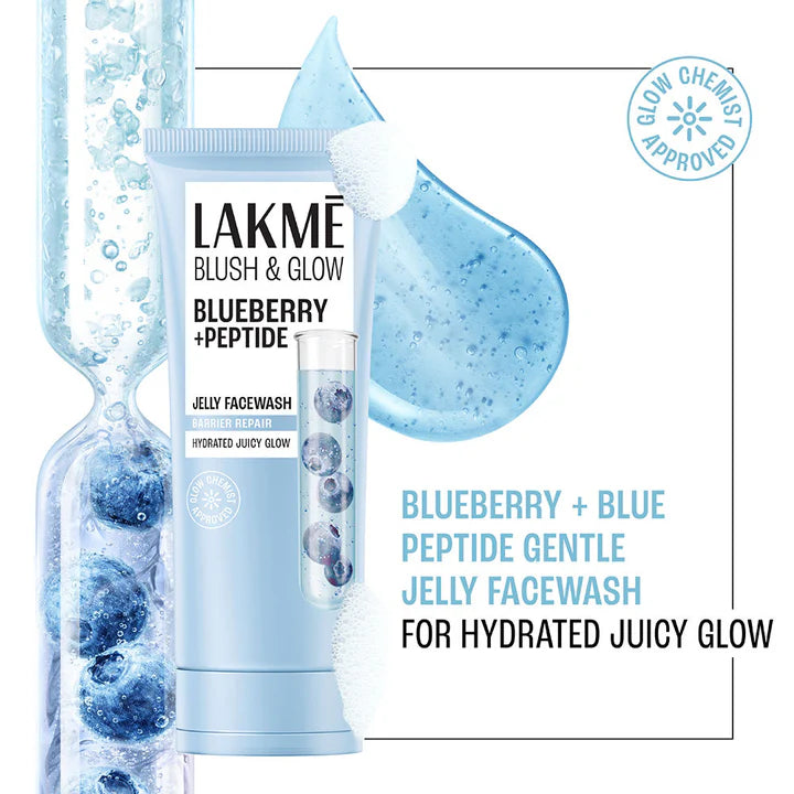 Lakme Blush & Glow Blueberry Facewash 50g