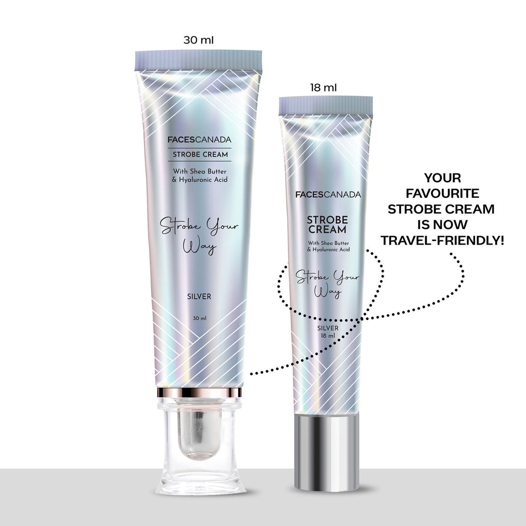 Faces Canada Strobe Cream Silver 18ml