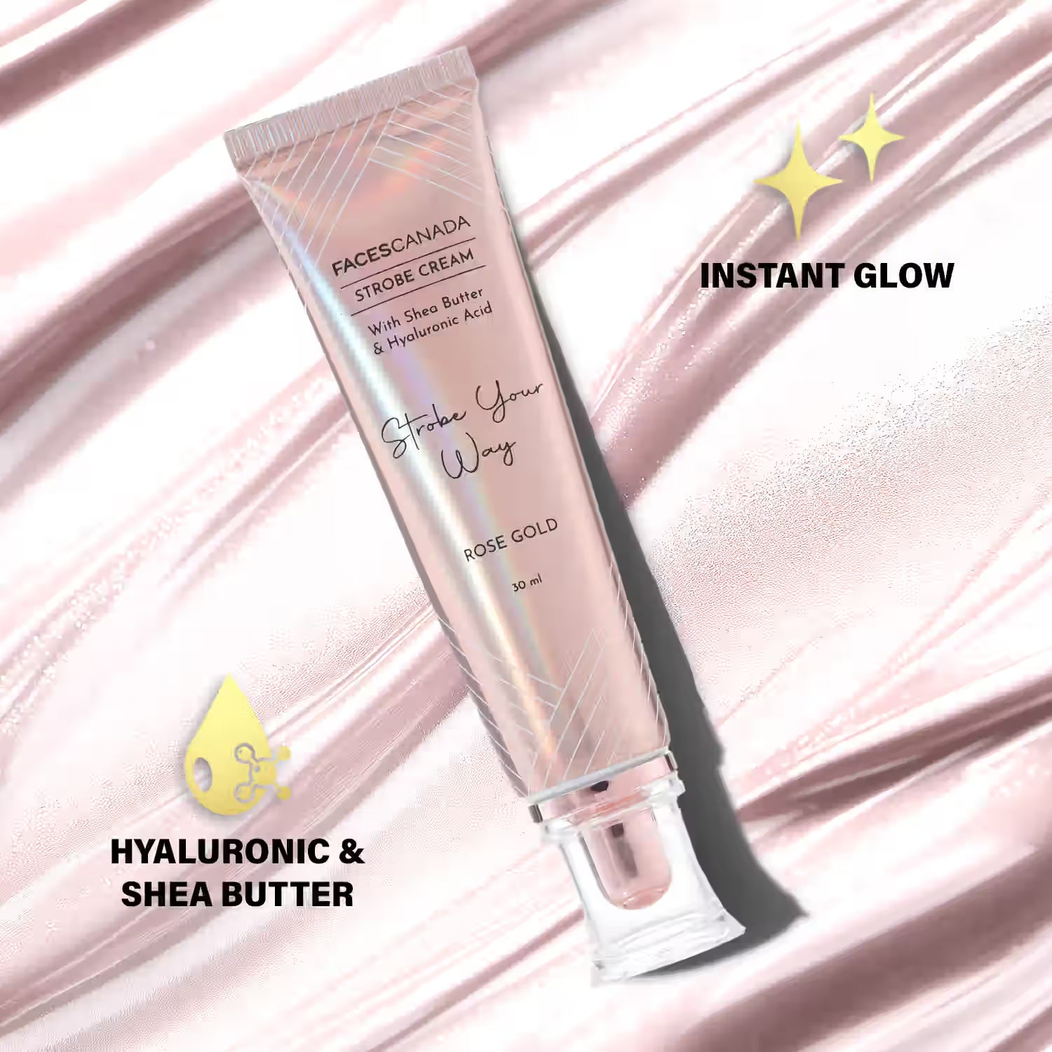 Faces Canada Strobe Cream Rose Gold