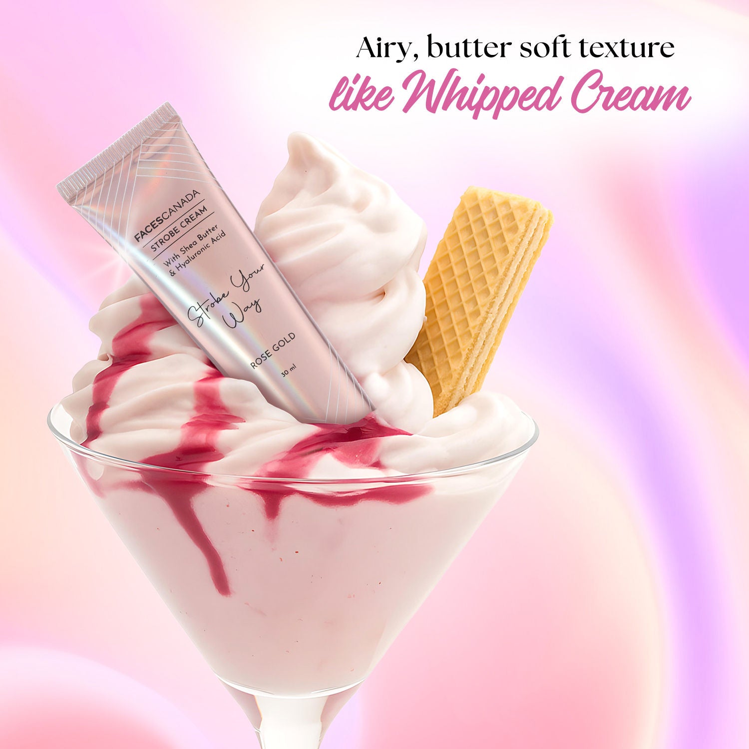 Faces Canada Strobe Cream Rose Gold