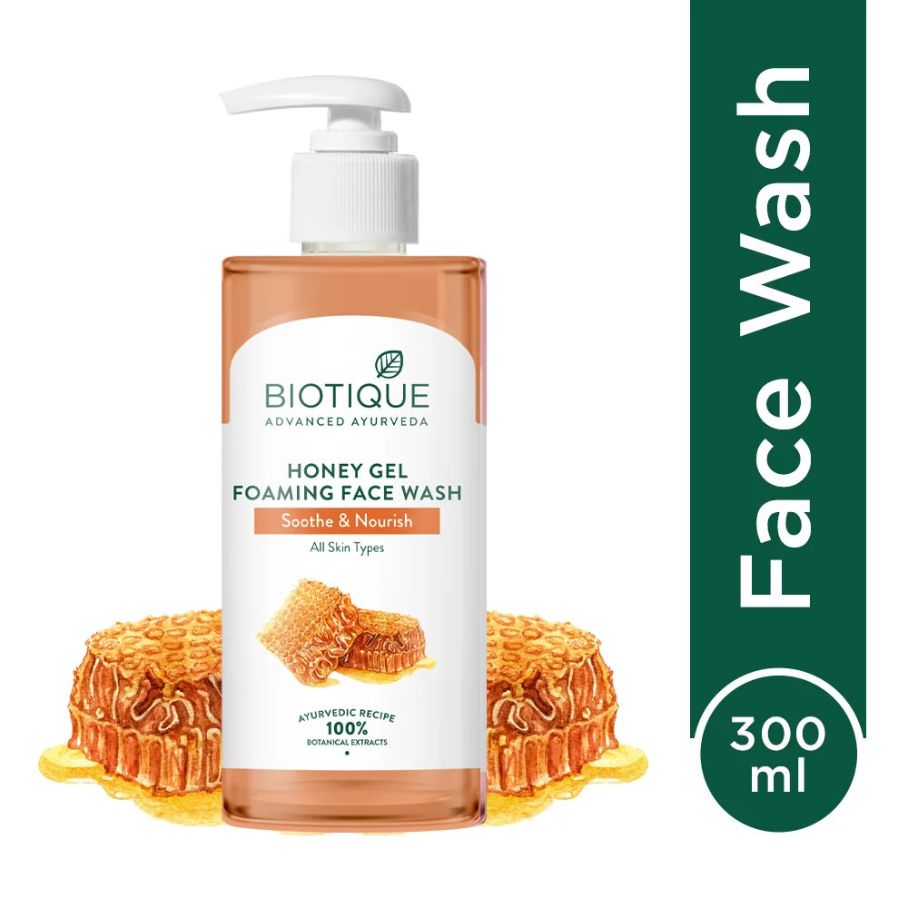 Biotique Bio-Honey Gel Sooth & Nourish Foaming Face Wash 100ml