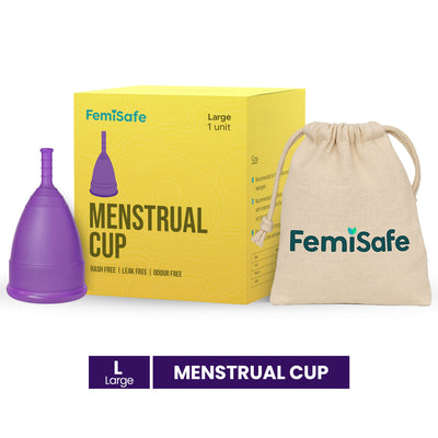 FemiSafe Menstrual Cup - Large (Pack of 1)