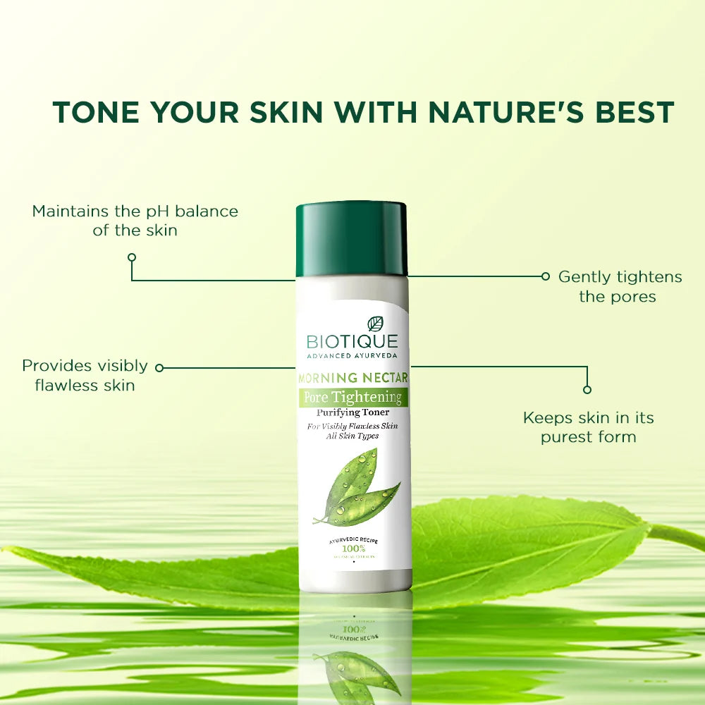Biotique Bio-Morning Nectar Tightening Purifying Toner 120ml