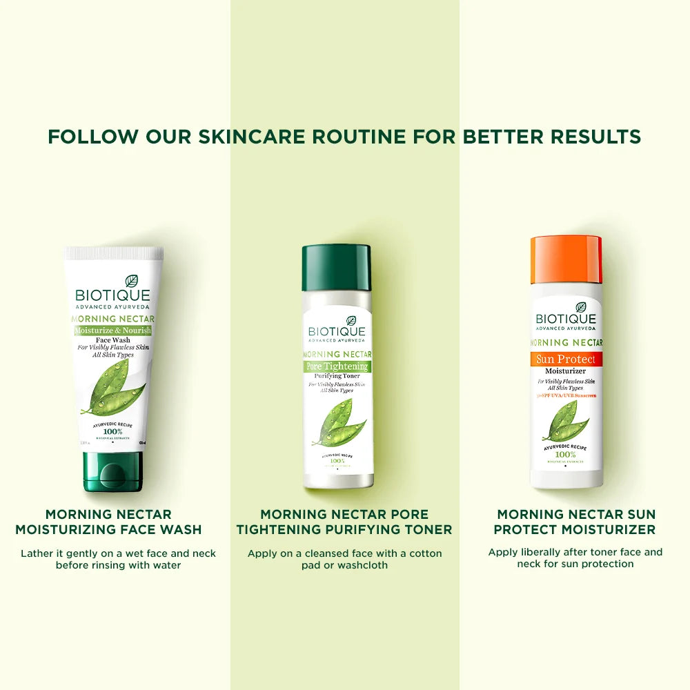Biotique Bio-Morning Nectar Tightening Purifying Toner 120ml