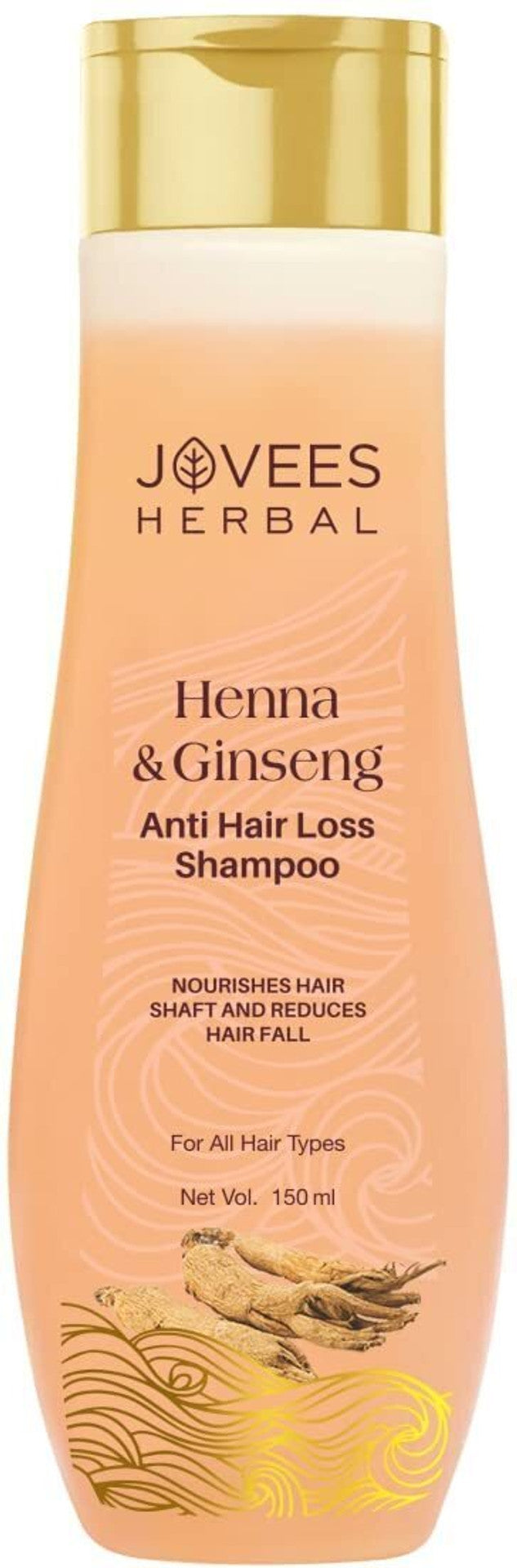Jovees Herbal Henna & Ginseng Anti Hair Loss Shampoo 150ml