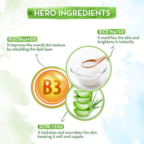 Mamaearth Rice Oil-Free Face Moisturizer 80g