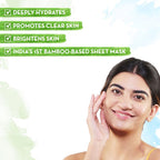 Mamaearth Rice Bamboo Sheet Mask 25g