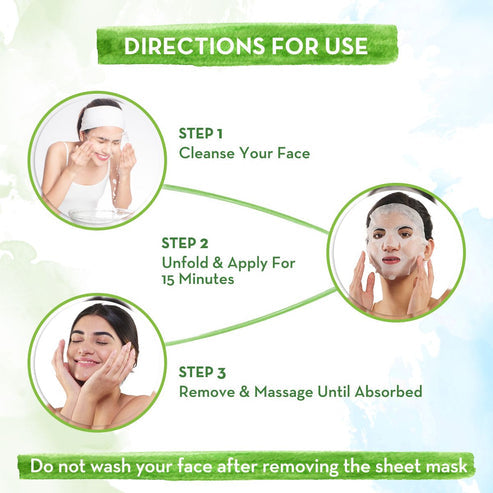 Mamaearth Rice Bamboo Sheet Mask 25g
