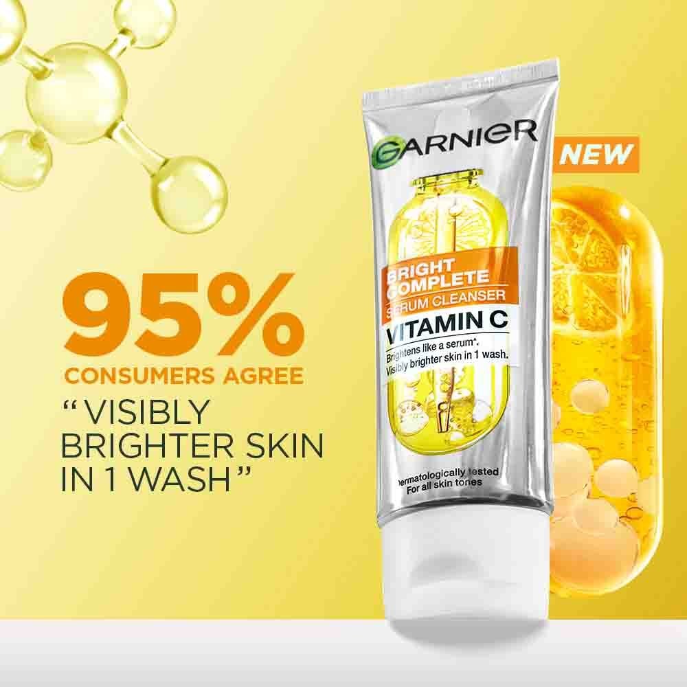 Garnier Bright Complete Vit-C Serum Cleanser 50ml