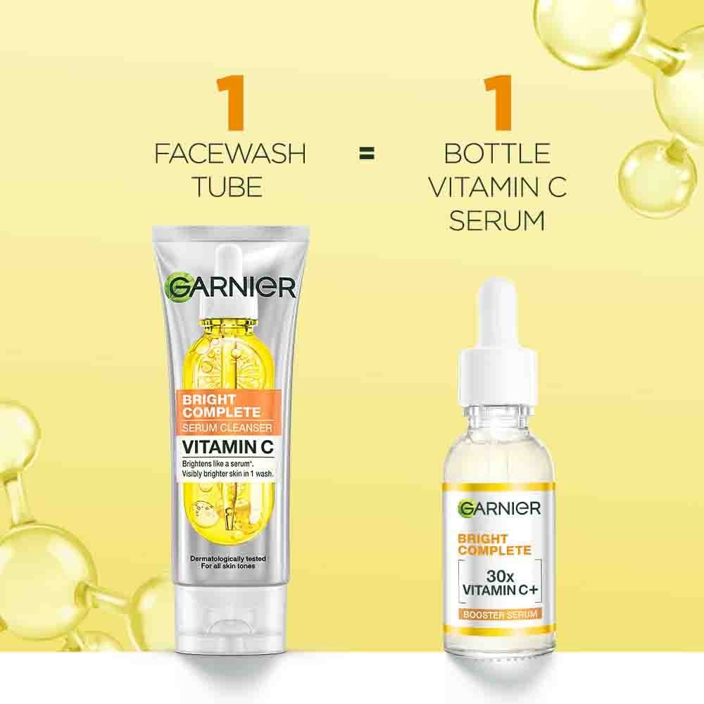 Garnier Bright Complete Vit-C Serum Cleanser 50ml
