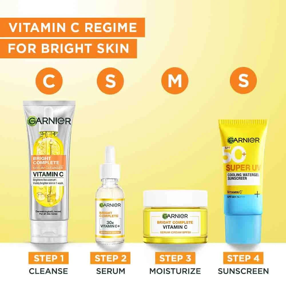 Garnier Bright Complete Vit-C Serum Cleanser 50ml