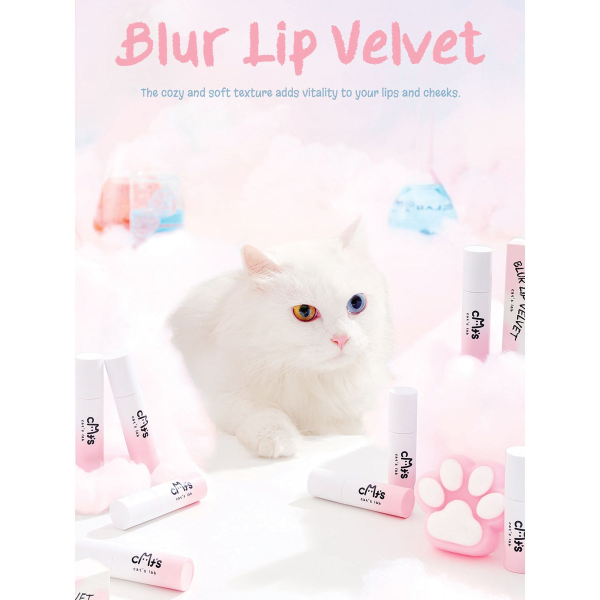 Cats Lab Blur Lip Velvet Tint CB06 – Mood Peach