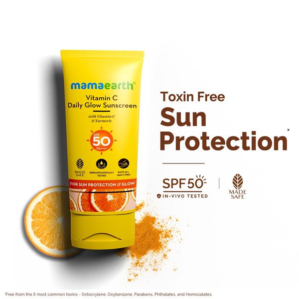 Mamaearth Vitamin C Daily Glow Sunscreen 20g