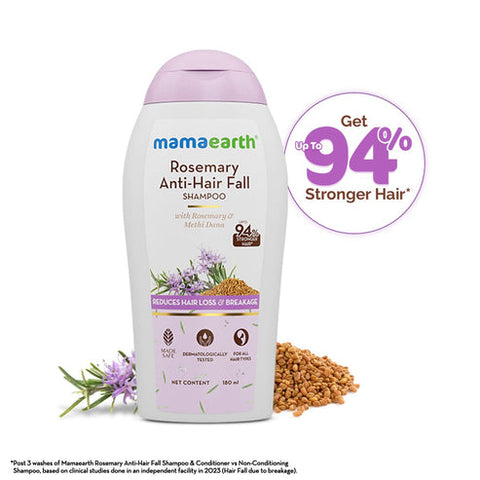Mamaearth Rosemary Anti Hair Fall Shampoo 180ml